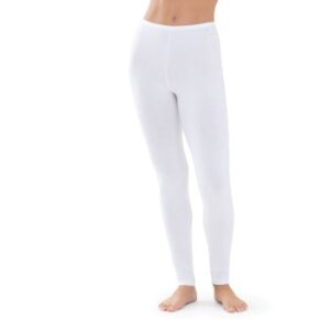 Mey Superfine Organic Leggings Hvid bomuld 38 Dame