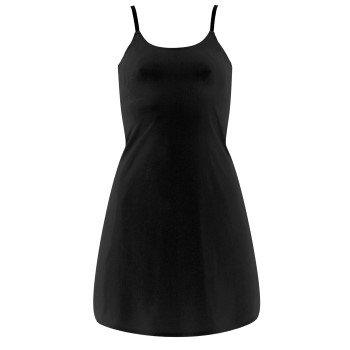 Missya Seamless Slip Dress Sort M/L Dame Missya Seamless Slip Dress Sort M/L Dame