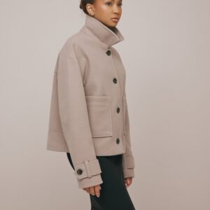 Nelly - Beige - Short Pocket Jacket