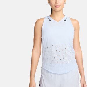 Nike Aeroswift Drifit Tanktop Dame Xs Blå