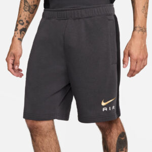 Nike Air French Terry Shorts Herre L Sort