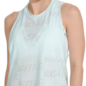 Nike Air Tank Dame Xl Blå