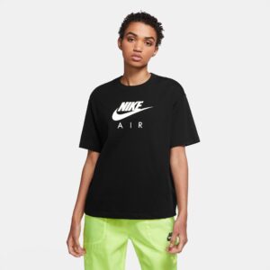 Nike Air Tshirt Dame Xs Sort