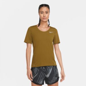 Nike City Sleek Tshirt Dame Xs Grøn