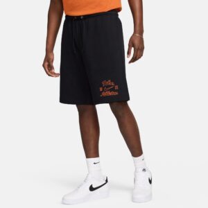 Nike Club Fleece French Shorts Herre Sort
