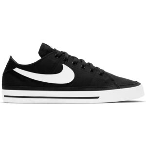 Nike Court Legacy Canvas Sneakers Herre 40.5 Sort