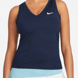 Nike Court Victory Tennistop Dame Xs Blå