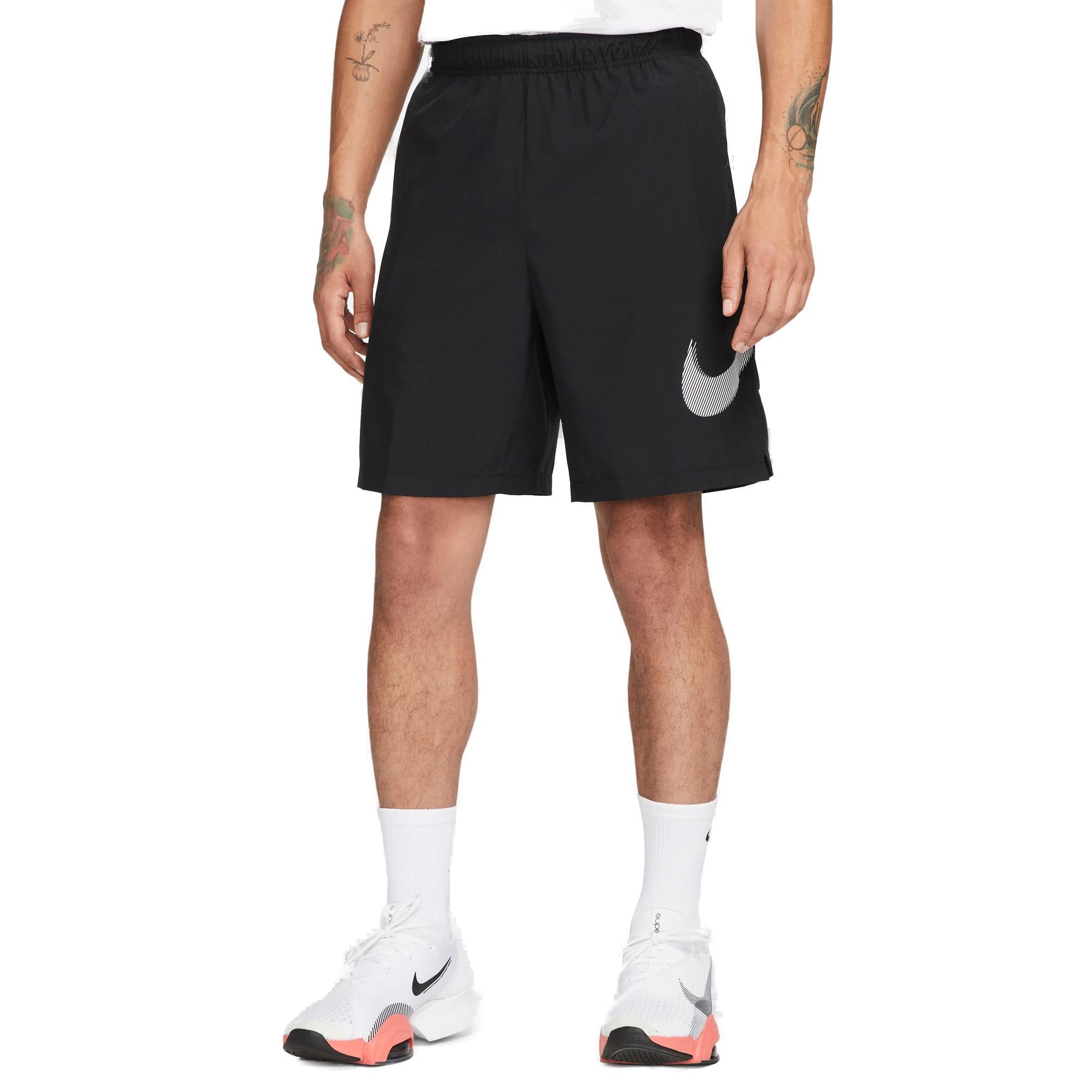 Nike Drifit 9" Woven Graphic Shorts Herre 2xl Sort Nike Drifit 9" Woven Graphic Shorts Herre 2xl Sort