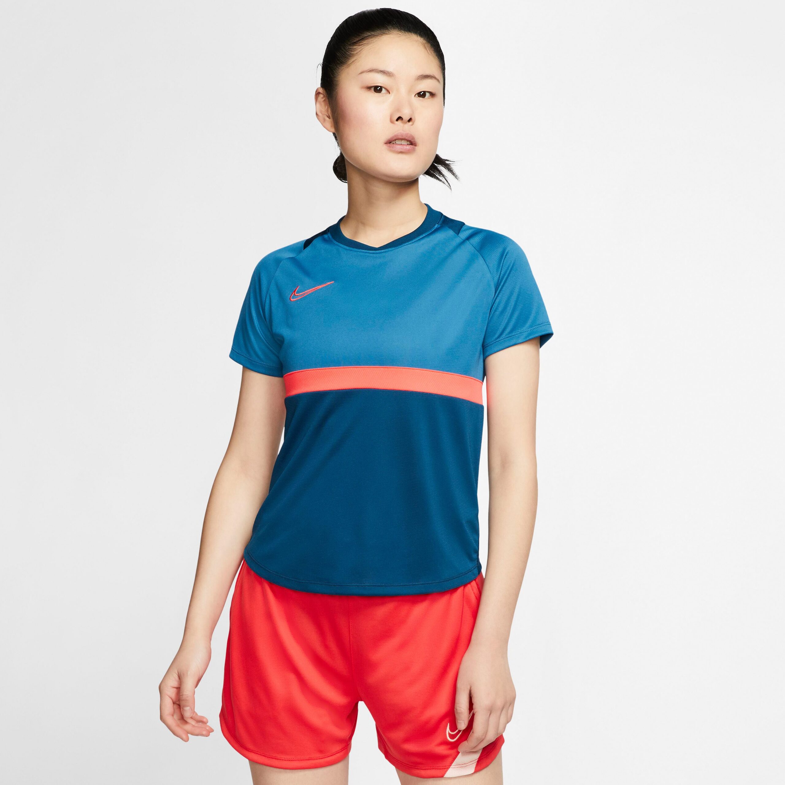 Nike Drifit Academy Pro Trænings Tshirt Dame Xs Blå Nike Drifit Academy Pro Trænings Tshirt Dame Xs Blå