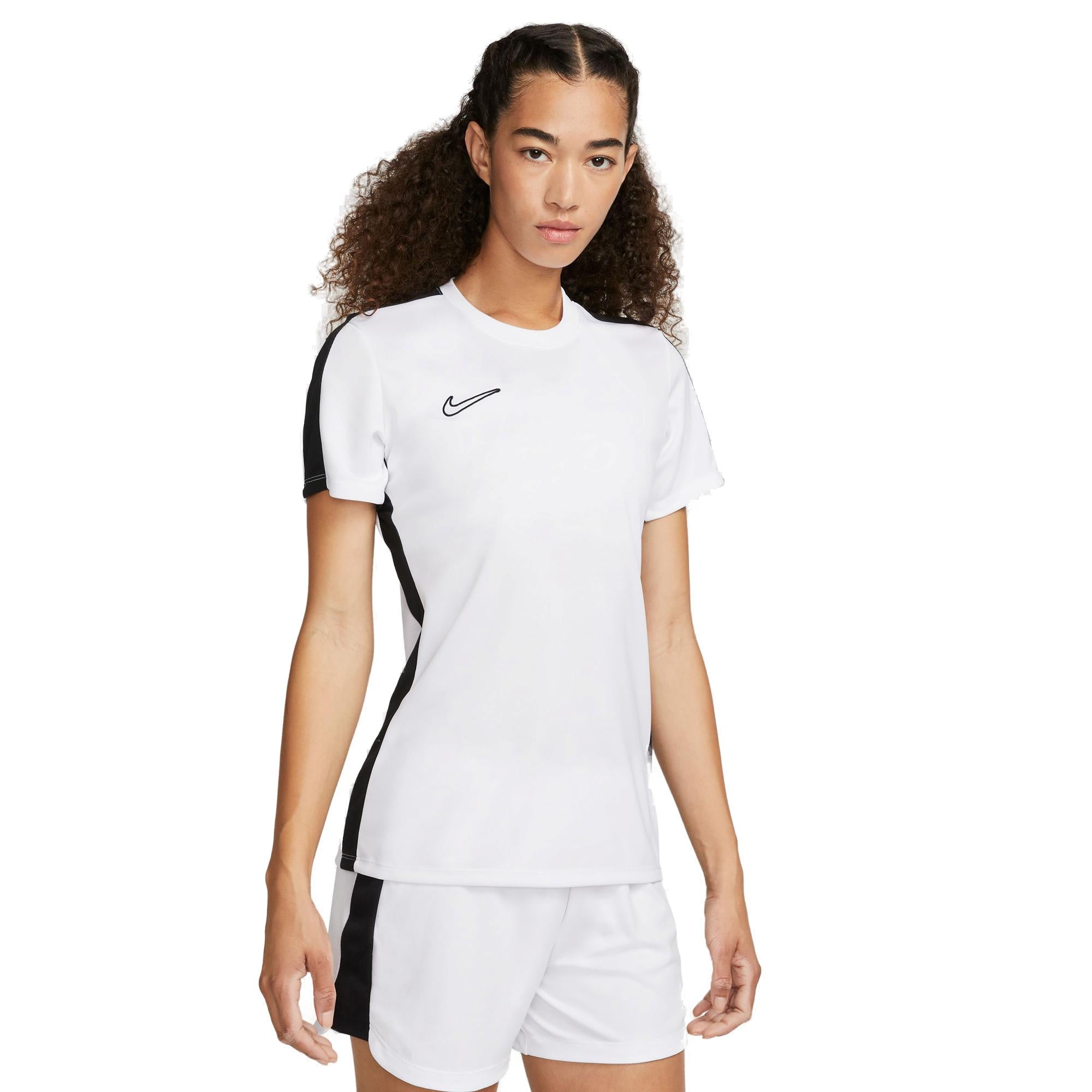 Nike Drifit Academy Tshirt Dame Hvid Nike Drifit Academy Tshirt Dame Hvid