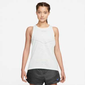 Nike Drifit Adv Run Division Løbetop Dame Xs Hvid