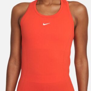 Nike Drifit Adv Seamless Top Dame Xl Rød