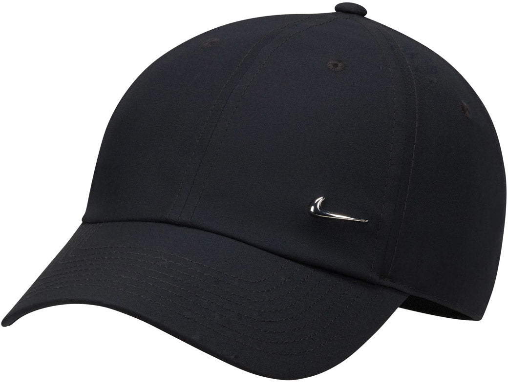 Nike Drifit Club Unstructured Metal Swoosh Kasket Unisex Ml Sort Nike Drifit Club Unstructured Metal Swoosh Kasket Unisex Ml Sort