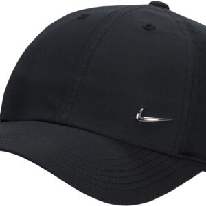 Nike Drifit Club Unstructured Metal Swoosh Kasket Unisex Os Youth Sort