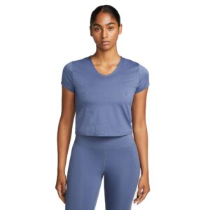 Nike Drifit Løbe Tshirt Dame Blå