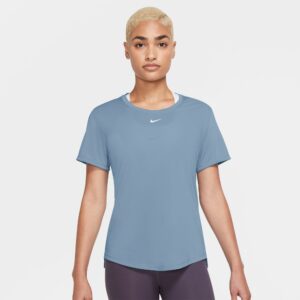 Nike Drifit One Trænings Tshirt Dame Xs Blå
