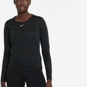 Nike Drifit One Træningstrøje Dame Sort