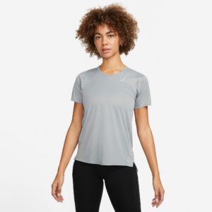 Nike Drifit Race Løbe Tshirt Dame Xs Grå