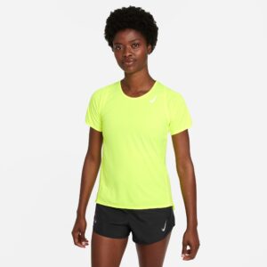 Nike Drifit Race Løbe Tshirt Dame Xs Gul