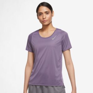 Nike Drifit Race Løbe Tshirt Dame Xs Lilla