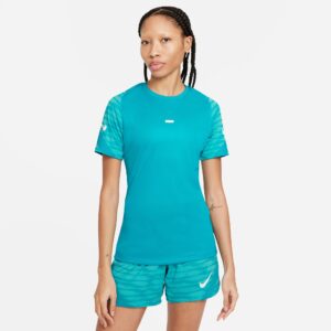 Nike Drifit Strike Trænings Tshirt Dame Turkis