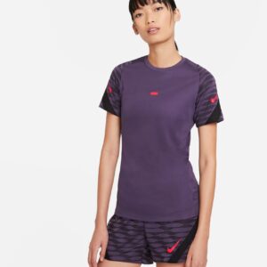Nike Drifit Strike Trænings Tshirt Dame Xs Lilla
