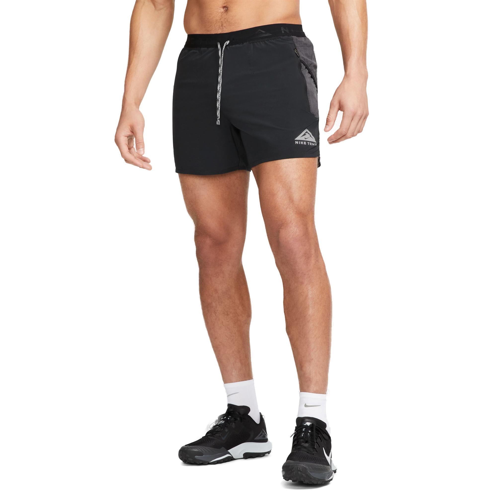 Nike Drifit Trail Second Sunrise 5" Shorts Herre Sort Nike Drifit Trail Second Sunrise 5" Shorts Herre Sort