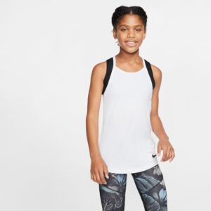 Nike Drifit Training Tank Dame S Hvid