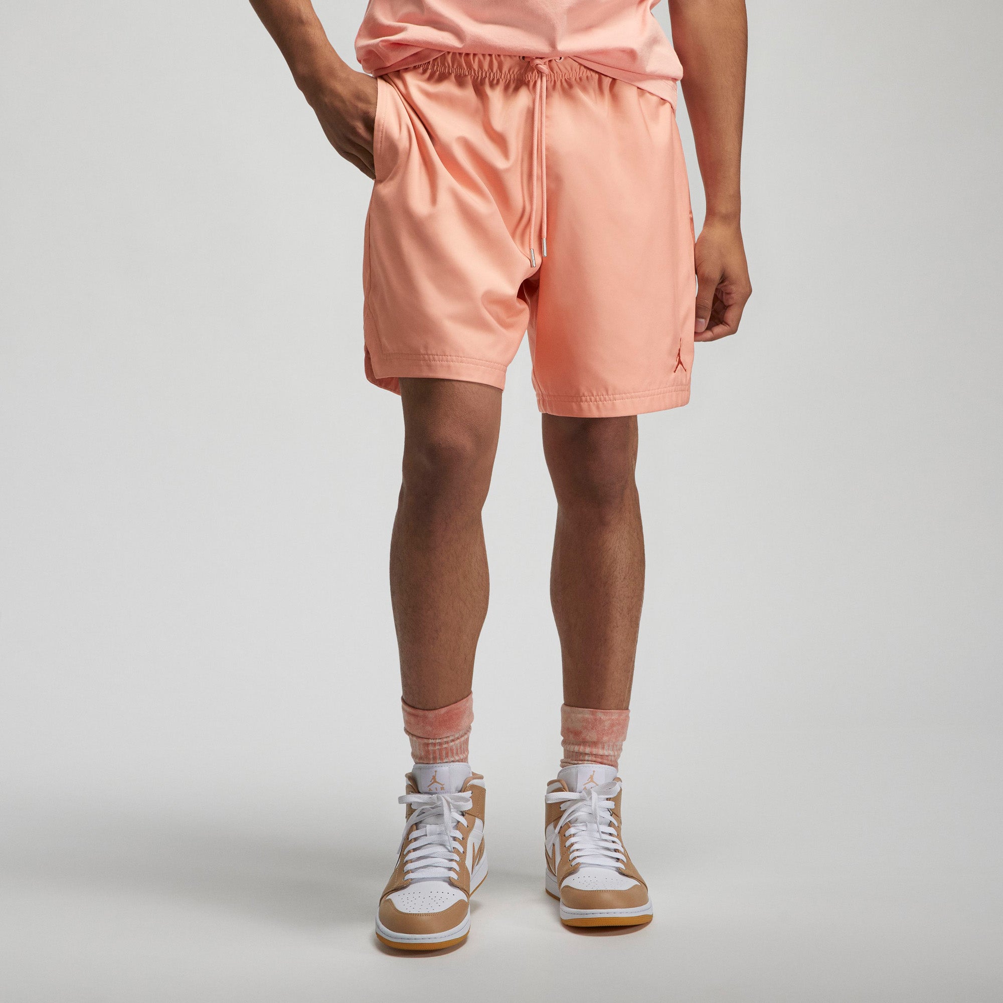 Nike Essentials Poolside Shorts Herre Orange Nike Essentials Poolside Shorts Herre Orange