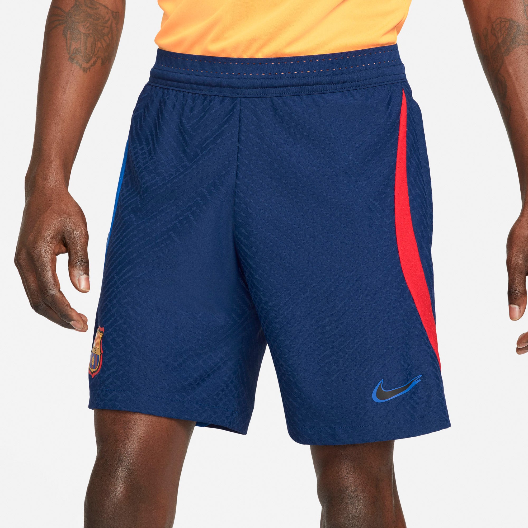 Nike Fc Barcelona Strike Elite Træningsshorts Herre Blå Nike Fc Barcelona Strike Elite Træningsshorts Herre Blå