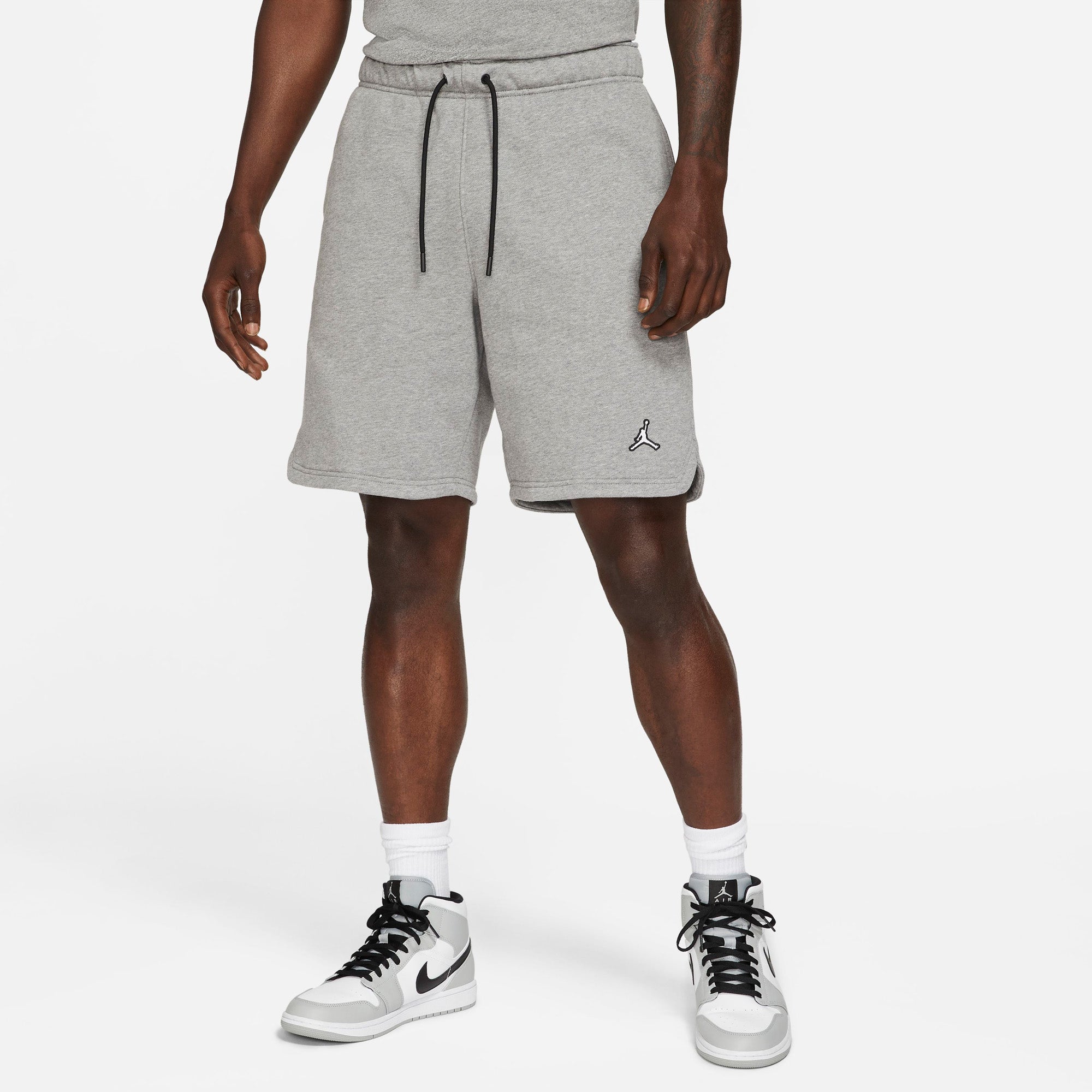 Nike Jordan Essential Fleece Shorts Herre 2xl Grå Nike Jordan Essential Fleece Shorts Herre 2xl Grå