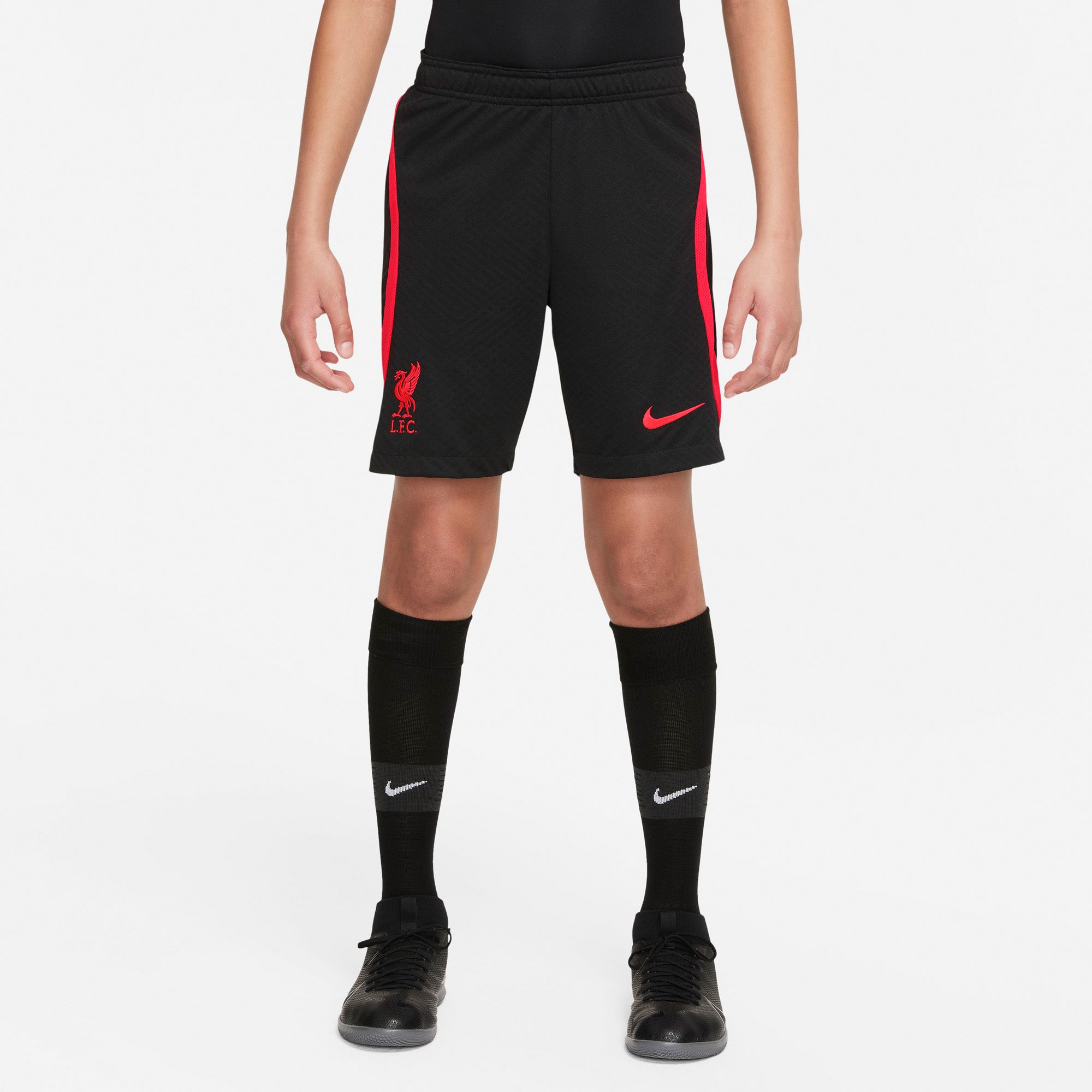 Nike Liverpool Fc Strike Drifit Shorts Unisex 122128 / Xs Sort Nike Liverpool Fc Strike Drifit Shorts Unisex 122128 / Xs Sort