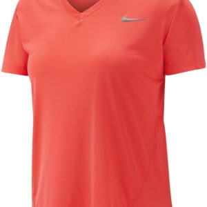 Nike Miler Running Top Dame Xs Orange