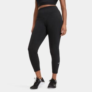 Nike One Midrise Leggings (plus Size) Dame Sort