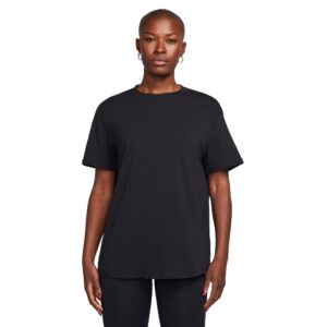 Nike One Relaxed Drifit Tshirt Dame Xs Sort