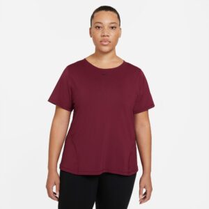 Nike Pro Mesh Tshirt Dame Xl Rød