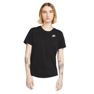 Nike Sportswear Club Essentials Tshirt Dame Sort