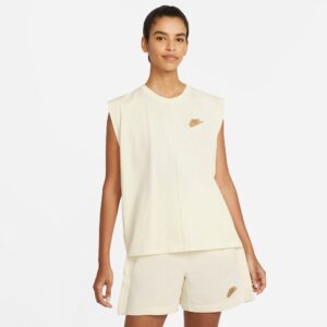 Nike Sportswear Earth Day Top Dame Xs Hvid