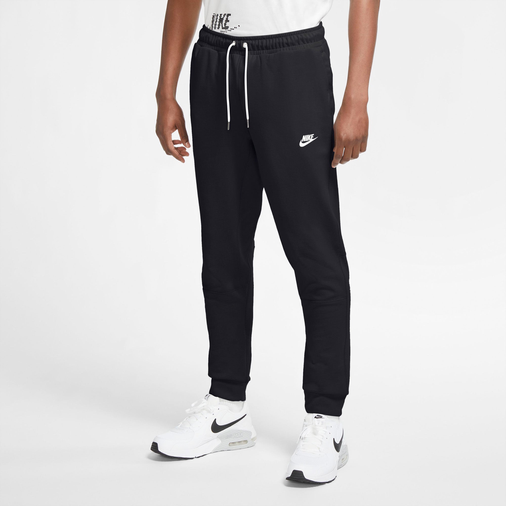 Nike Sportswear Fleece Joggingbukser Herre Sort Nike Sportswear Fleece Joggingbukser Herre Sort