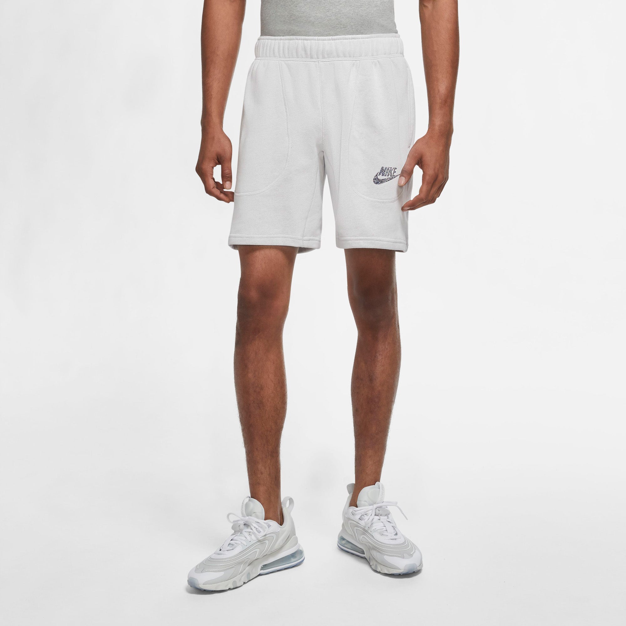 Nike Sportswear French Terry Shorts Herre Hvid Nike Sportswear French Terry Shorts Herre Hvid