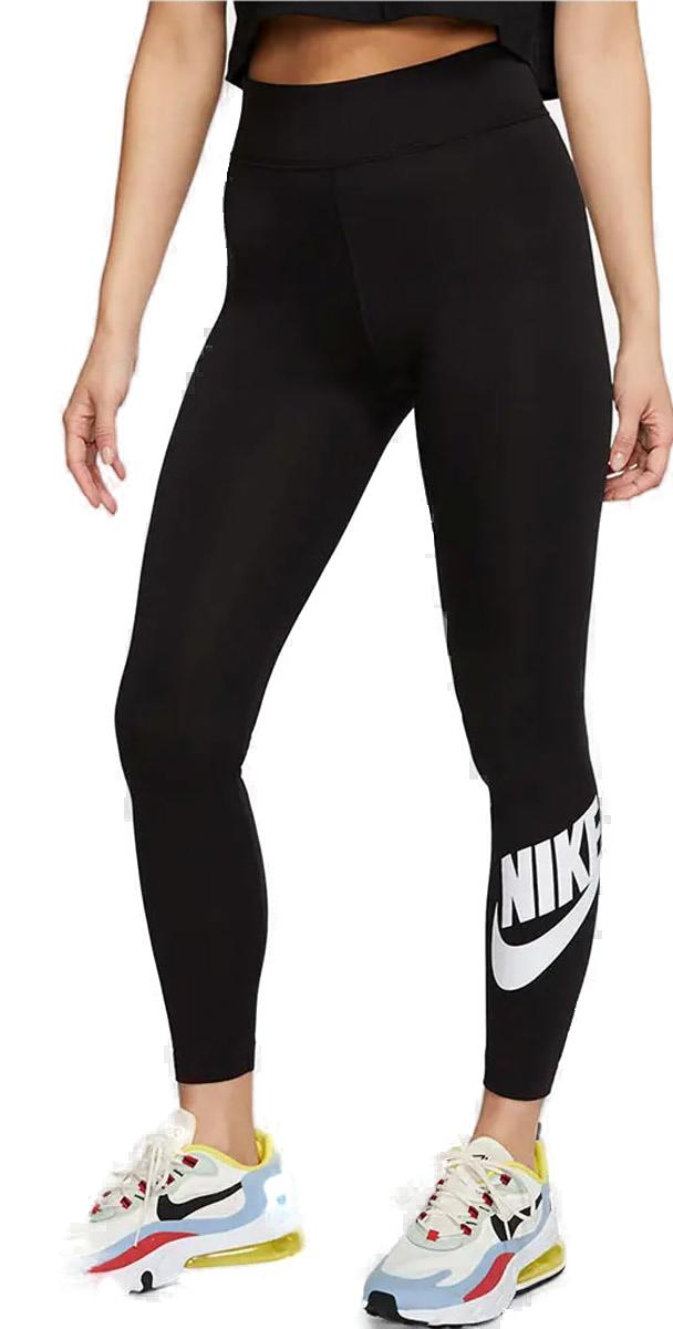 Nike Sportswear Highwaist Leggings Dame Xl Sort Nike Sportswear Highwaist Leggings Dame Xl Sort