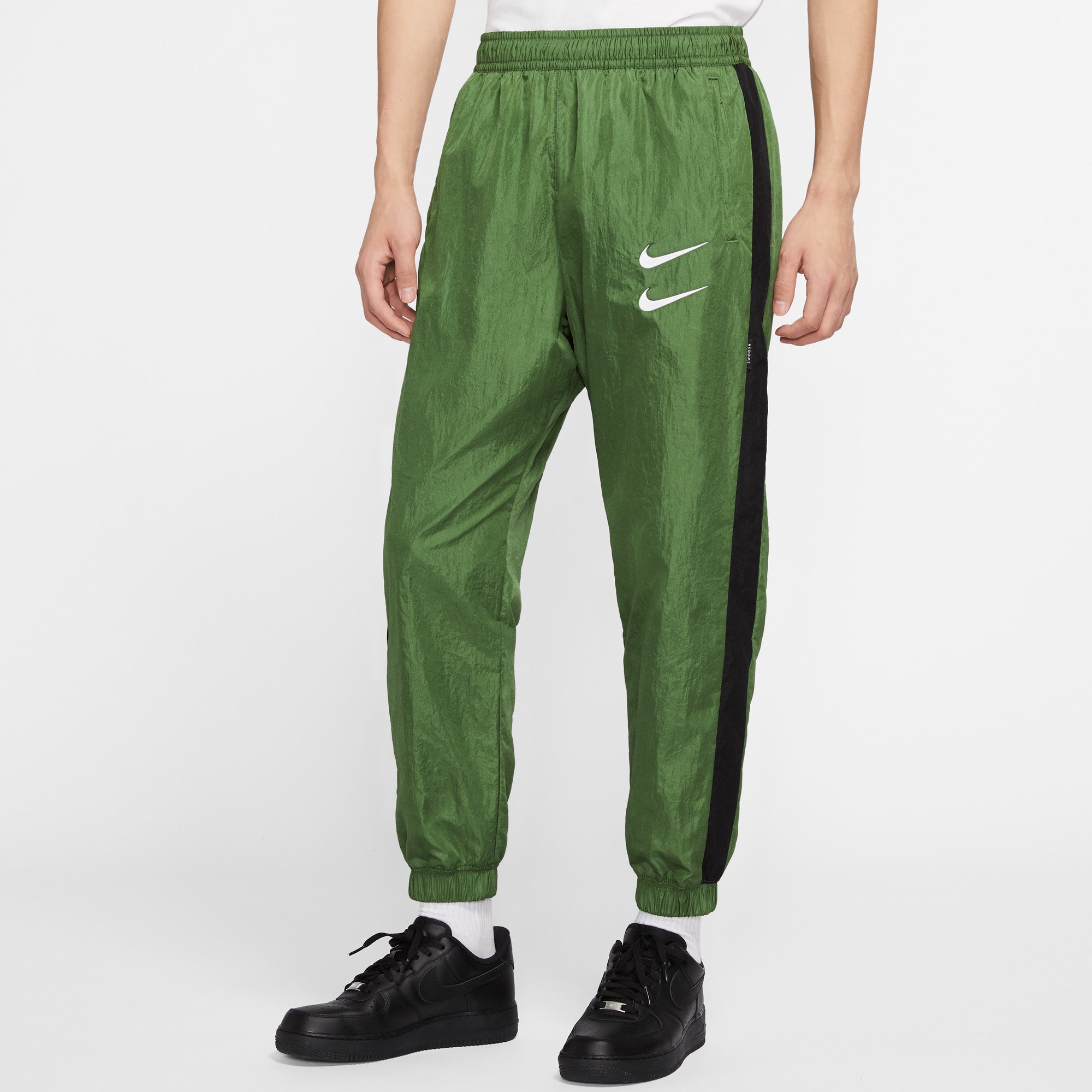 Nike Sportswear Swoosh Woven Bukser Herre Xl Grøn Nike Sportswear Swoosh Woven Bukser Herre Xl Grøn