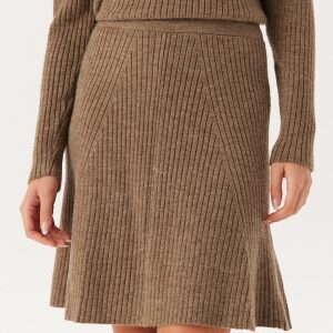 ONLY Onlmonica Hw Mini Skirt Knt Malt Ball Detail:melange XS