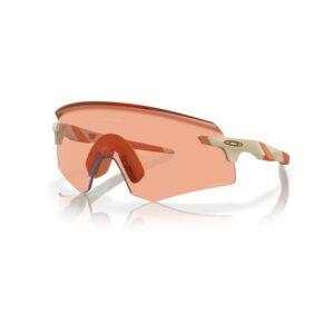 Oakley Encoder Solbriller (Prizm Berry) - One Size Hvid/Orange Unisex med optimal beskyttelse og stil til løb.
