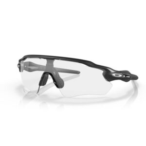 Oakley Radar EV Path Solbriller - Klar 50% Black Irid, Letvægts, Justerbar Pasform, Unisex