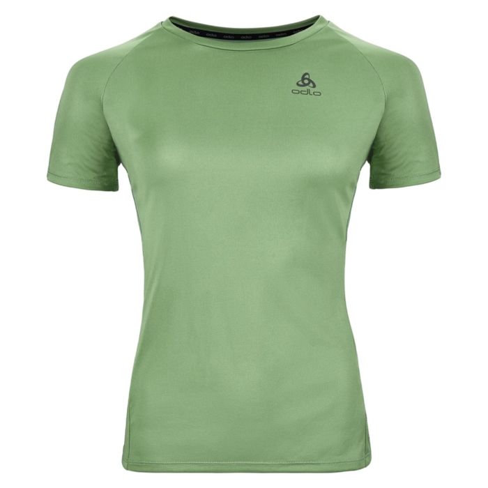 Odlo Essential Crew Neck T-shirt M - Dame, Grøn, Reflekser & Kølende Materiale Odlo Essential Crew Neck T-shirt M - Dame, Grøn, Reflekser & Kølende Materiale