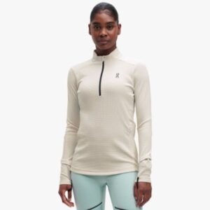 On Climate XL Dame Løbe T-shirt - Hvid med Lommer & Svedtransport - Komfortabel til Løb