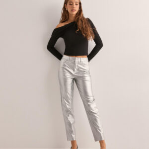 Only - S⌀lv - Onlemily Hw Str Ank Faux Metal Cc P