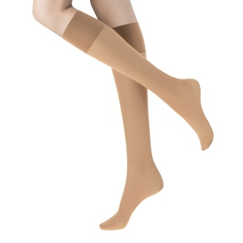Oroblu Strømpebukser Mi-Bas Jeune Knee-High Sand polyamid One Size Dame Oroblu Strømpebukser Mi-Bas Jeune Knee-High Sand polyamid One Size Dame