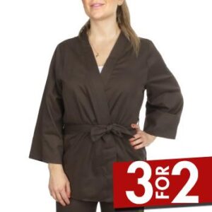 Pierre Robert X Jenny Skavlan Cotton Lounge Kimono Mørkgrøn L/XL Dame